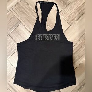 Gymshark OG Box Logo Black Stringer